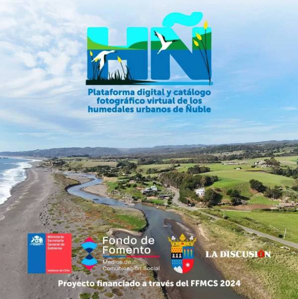 La Discusión lanza plataforma interactiva para explorar y proteger los humedales urbanos de Ñuble